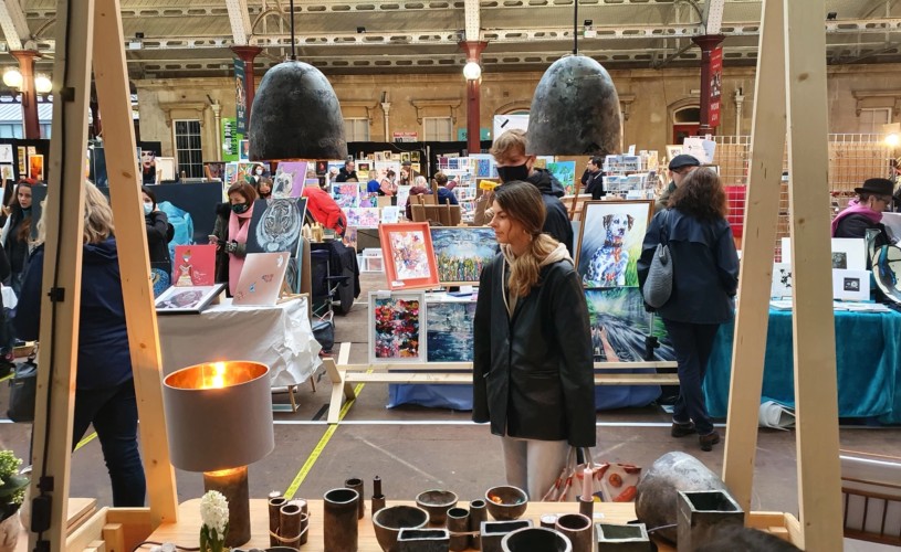 Contemporary Artists' Fair at Green Park Station